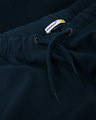 Shop Navy Blue Basic Zipper Fleece Joggers