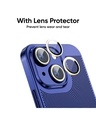 Shop Navy Blue Camera Protection Case for Apple iPhone 13-Design