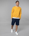 Shop Navy Blue Lightweight Slim Oxford Shorts