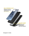 Shop Navy Blue Ombre Premium Glass Case for Apple iPhone 12 Mini (Shock Proof, Scratch Resistant)-Design