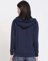 Shop Women's Blue Plus Size Zipper Hoodie-Design