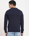 Shop Navy Blue Plus Size Zipper Sweatshirts-Design
