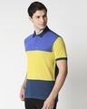 Shop Navy Candy Color Block Polo-Design