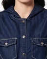 Shop Navy Lightweight Denim Parka