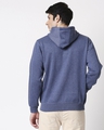 Shop Men's Blue Zipper Hoodie-Design