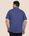 Shop Navy Plus Size Solid Shirt-JAMES-Full