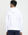 Shop Men's White Need My Space Graphic Printed Hoodie-Full