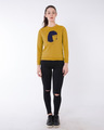 Shop Need Space Galaxy Girl Light Sweatshirt-Design
