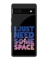 Shop Need Space Premium Glass Cover for Google Pixel 6a (Shock Proof, Scratch Resistant)-Front