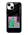 Shop Needy Alien Premium Glass Case for Apple iPhone 14 Plus (Shock Proof, Scratch Resistant)-Front