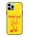 Shop Negroni Premium Glass Cover for Apple iPhone 13 Pro-Front