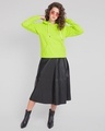 Shop Neon Green Fleece Hoodies-Full