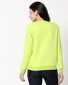 Shop Neon Green Fleece Sweatshirt-Full