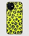 Shop Neon Leopard Y2K Premium Glass Case for Apple iPhone 12 Mini-Front