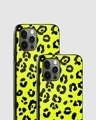 Shop Neon Leopard Y2K Premium Glass Case for Apple iPhone 15 Pro Max-Design