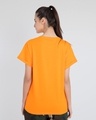 Shop Neon Orange Boyfriend T-Shirt-Design