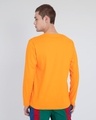 Shop Neon Orange Full Sleeve T-Shirt-Design