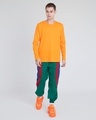 Shop Neon Orange Full Sleeve T-Shirt-Full