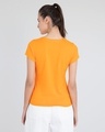 Shop Neon Orange Half Sleeve T-Shirt-Design