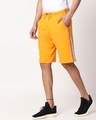 Shop Neon Orange Men's Side Panel Shorts-Design