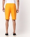 Shop Neon Orange Men's Side Panel Shorts-Full