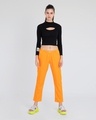 Shop Neon Orange Pyjamas-Full