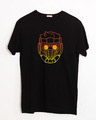 Shop Neon Star Lord Half Sleeve T-Shirt (GOTGL)-Front