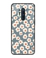 Shop Neutral Baby Floral Premium Glass Case for OnePlus 8 Pro (Shock Proof, Scratch Resistant)-Front