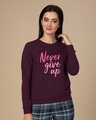 Shop Never Fleece Light Sweatshirt-Front