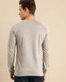 Shop Men's Grey Never Mind Stripe Typography T-shirt-Design