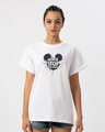 Shop Never Stop Dreaming Mickey Boyfriend T-Shirt (DL)-Front