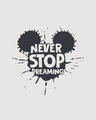 Shop Never Stop Dreaming Mickey Boyfriend T-Shirt (DL)-Full