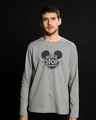 Shop Never Stop Dreaming Mickey Full Sleeve T-Shirt (DL)-Front