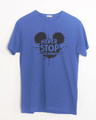 Shop Never Stop Dreaming Mickey Half Sleeve T-Shirt (DL)-Front