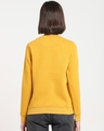 Shop Women's Yellow Never Too Old For Mickey Graphic Printed Sweater-Design
