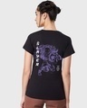 Shop Women's Black Nezuko Kamado Graphic Printed T-shirt-Design