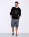 Shop Night Monkey Full Sleeve T-Shirt (FFHL)-Design