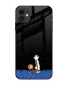 Shop Night Sky Star Premium Glass Case for Apple iPhone 12 Mini (Shock Proof, Scratch Resistant)-Front