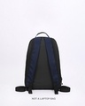 Shop Night Time Blue Plain Small Backpack