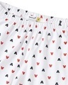 Shop Women's Red & White Printed Plus Size T-shirt & Shorts Set