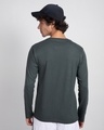 Shop Nimbus Grey & Jet Black 90's Vibe Cargo Pocket T-Shirt-Design