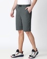Shop Nimbus Grey Jet Black Shorts Combo-Full
