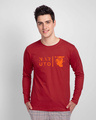 Shop Men's Nine Tail Ninja Full Sleeve T-shirt-Front