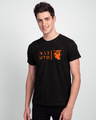 Shop Men's Nine Tail Ninja Half Sleeve T-shirt-Front