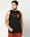 Shop Nine Tail Ninja Round Neck Vest-Front