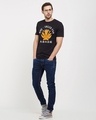 Shop Nine Tailed Fox Cotton Half Sleeves T-Shirt-Full
