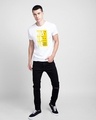 Shop Nir vah nuh Half Sleeve T-Shirt White-Design