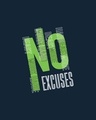 Shop No Excuses Sporty Full Sleeve T-Shirt Navy Blue-Full