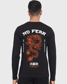 Shop Men's Black No Fear Graphic Printed T-shirt-Design