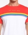 Shop No Hate Color Block T-Shirt
